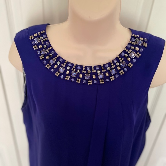 Vince Camuto royal blue short night out dress - Picture 4 of 4